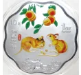Монета 10 юаней 2008 года Китай «Китайский гороскоп — Год крысы» (Артикул M2-54289)