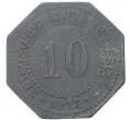 Монета 10 пфеннигов 1917 года Германия — город Биттерфельд (Нотгельд) (Артикул K1-3620)
