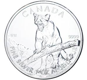 5 долларов 2012 года Канада «Природа Канады — Пума»