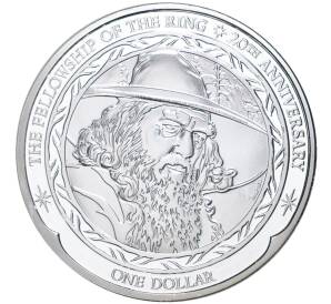 1 доллар 2021 года Новая Зеландия «20-летие фильма Властелин Колец — Гендальф» — Фото №1