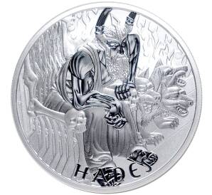 1 доллар 2021 года Тувалу «Боги Олимпа — Аид»