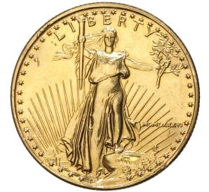 25 долларов 1986 года США «Американский золотой орел» — Фото №1