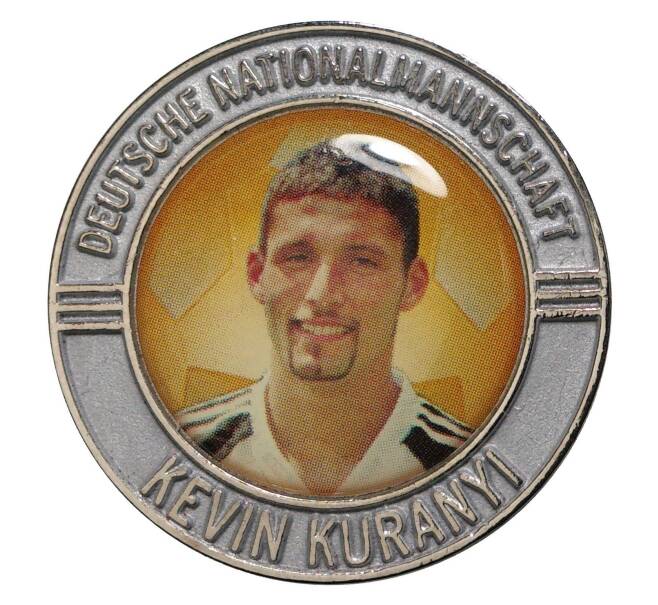 Жетон «Футболисты собрной Германии — Кевин Кураньи»