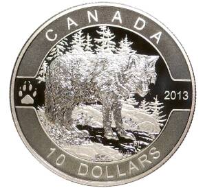10 долларов 2013 года Канада «Волк»