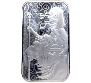 1 унция 2021 года Великобритания «Уна и лев» — Фото №1