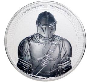 2 доллара 2021 года Ниуэ «Звездные войны — Мандалорец» — Фото №1