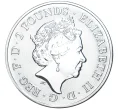 Монета 2 фунта 2021 года Великобритания «Легенды музыки — Дэвид Боуи» (Артикул M2-54371)