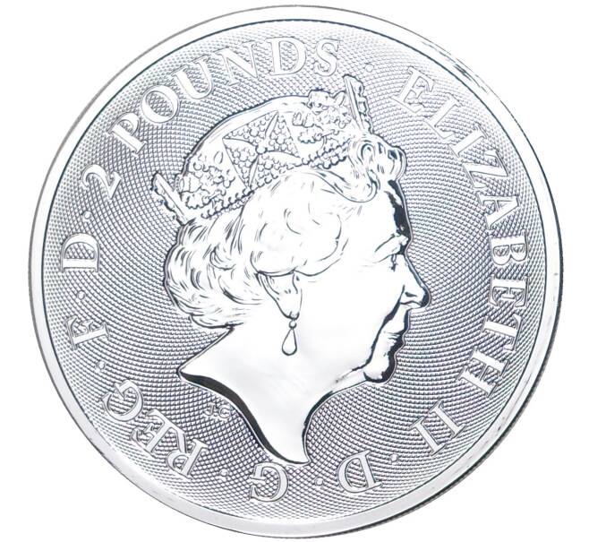 2 фунта 2021 года Великобритания «Легенды музыки — Queen» (Артикул M2-54373)