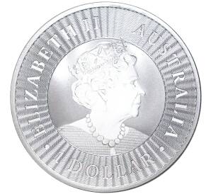 1 доллар 2022 года Австралия «Австралийский кенгуру» — Фото №2