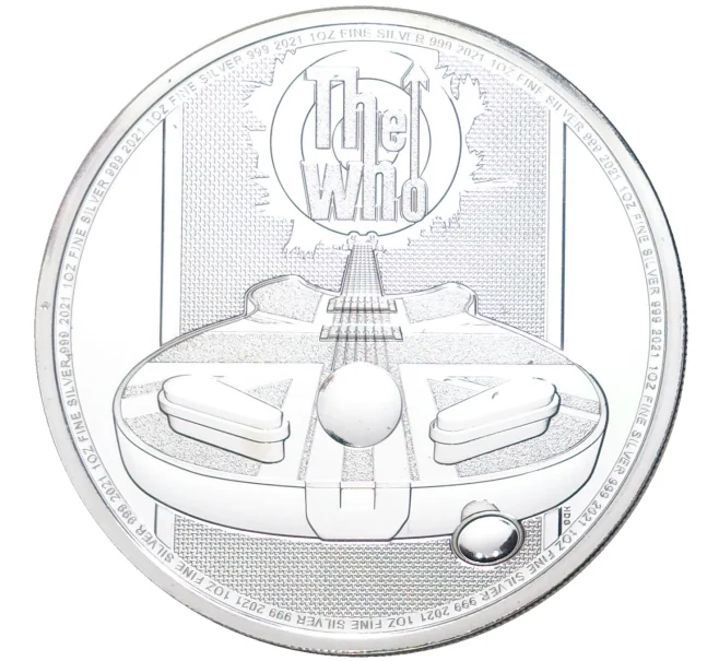 Монета 2 фунта 2021 года Великобритания «Легенды музыки — The Who» (Артикул M2-54376)