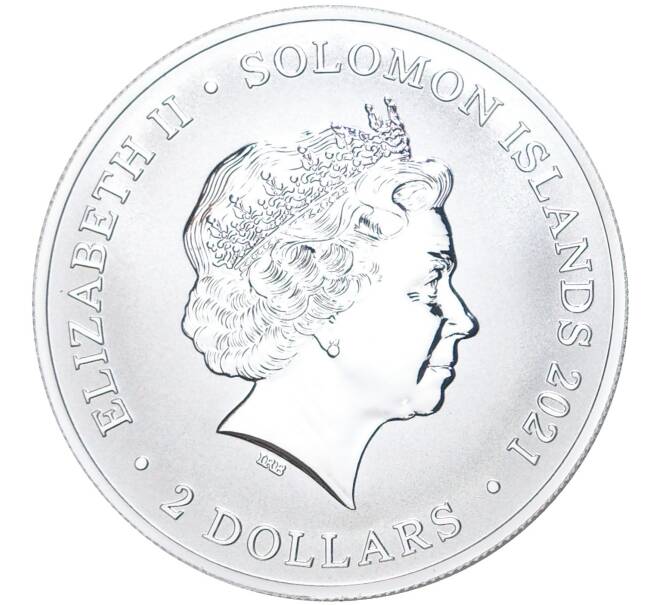 Монета 2 доллара 2021 года Соломоновы острова «Королева пиратов — Чин Си» (Артикул M2-54377)