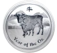 Монета 1 доллар 2009 года Австралия «Китайский гороскоп — Год быка» (Артикул M2-54379)