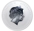 Монета 1 доллар 2012 года Австралия «Китайский гороскоп — Год дракона» (Цветное покрытие) (Артикул M2-54382)