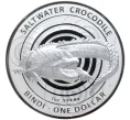 Монета 1 доллар 2013 года Австралия «Морской Крокодил-Бинди» (Артикул M2-54384)