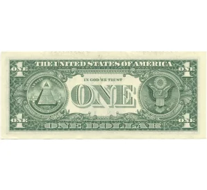 1 доллар 2017 года США