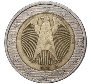 2 евро 2003 года G Германия