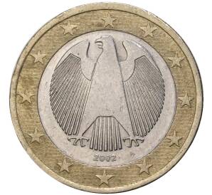 1 евро 2002 года А Германия