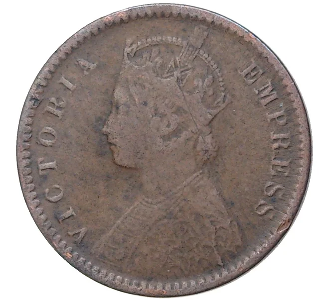 Монета 1/12 анны 1901 года Британская Индия (Артикул K27-6948)