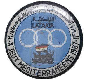 Значок 1987 года Сирия «X Средиземноморские игры в Латакии»