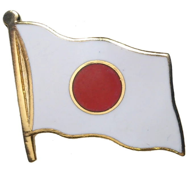 Значок «Флаги стран мира — Япония» (Артикул K11-2854)
