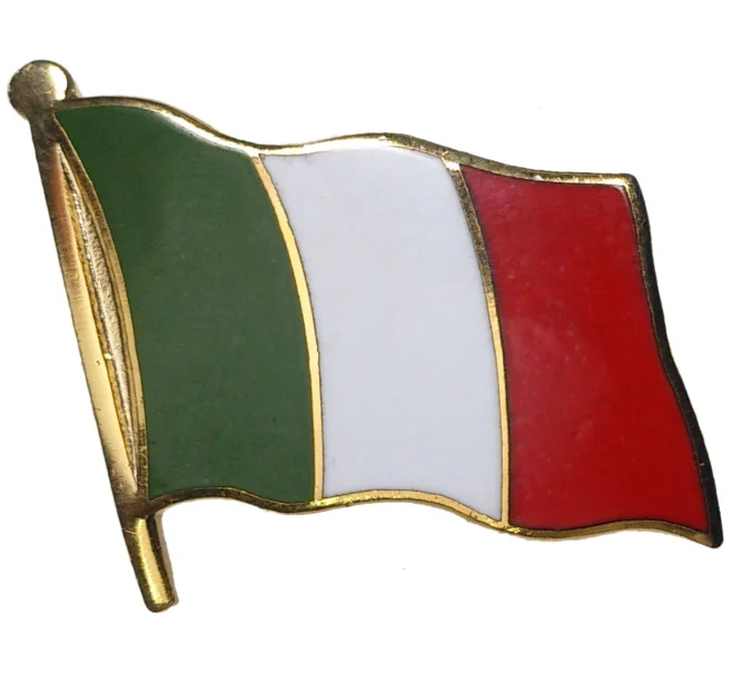 Значок «Флаги стран мира — Италия» (Артикул K11-2859)