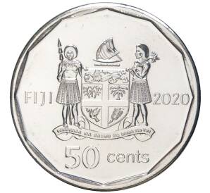 50 центов 2020 года Фиджи «50 лет независимости»