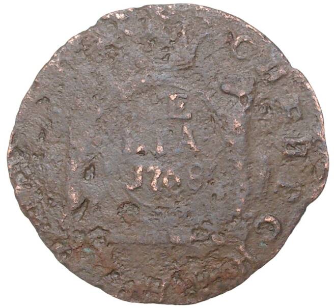 Монета Денга 1768 года КМ «Сибирская монета» (Артикул K27-6960)