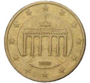 50 евроцентов 2002 года А Германия
