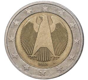 2 евро 2003 года А Германия