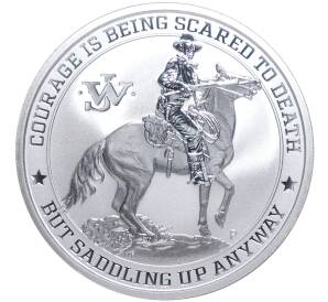 1 доллар 2021 года Тувалу «Джон Уэйн» — Фото №1