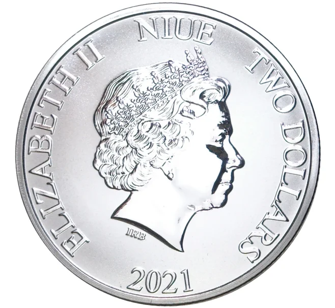 Монета 2 доллара 2021 года Ниуэ «Пираты Карибского моря — Эмпресс» (Артикул M2-54771)