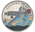 100 франков 1995 года Конго «Знаменитые самолеты — Junkers Ju 52» (Артикул M2-54839)
