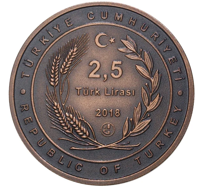 Монета 2.5 лиры 2018 года Турция «Ходжа Насреддин» (Артикул M2-54956)