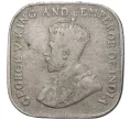 Монета 5 центов 1912 года Британский Цейлон (Артикул K27-7067)