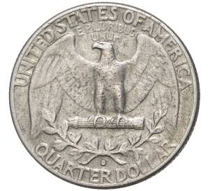 1/4 доллара (25 центов) 1964 года D США