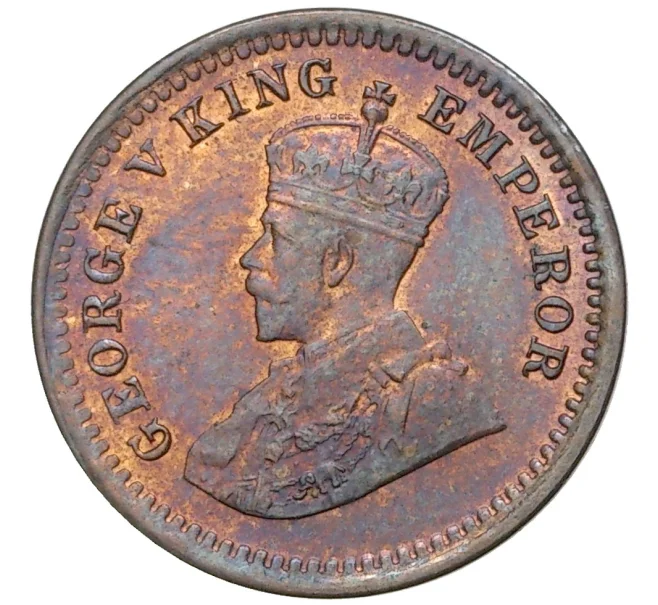 Монета 1/12 анны 1916 года Британская Индия (Артикул M2-55293)