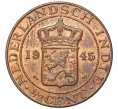 Монета 1/2 цента 1945 года Голландская Ост-Индия (Артикул M2-55296)