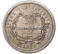 Монета 10 сентесимо 1877 года Уругвай (Артикул K27-7132)