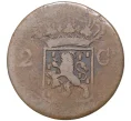 Монета 2 цента 1835 года Голландская Ост-Индия (Артикул K27-7139)