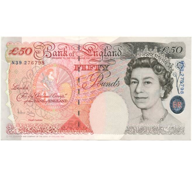 Банкнота 50 фунтов 2006 года Великобритания (Банк Англии) (Артикул B2-8747)