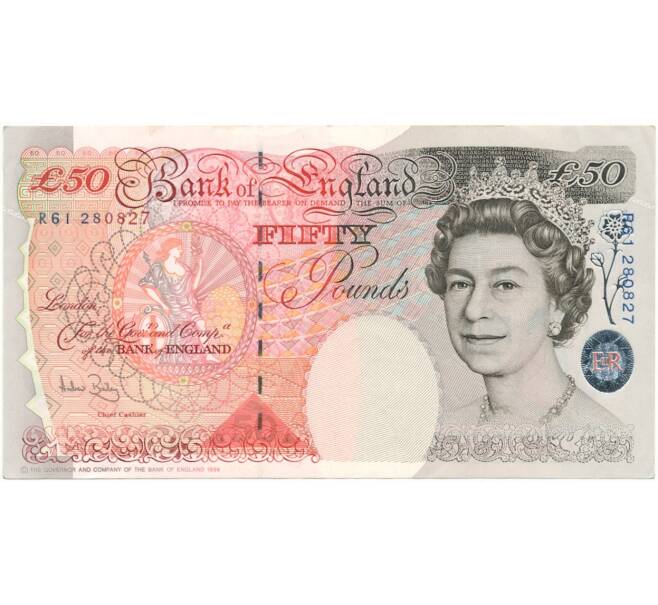 Банкнота 50 фунтов 2006 года Великобритания (Банк Англии) (Артикул B2-8749)