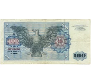 100 марок 1970 года Западная Германия (ФРГ)