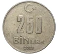 Монета 250 тысяч лир 2003 года Турция (Артикул K11-3761)