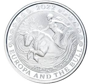 1.50 евроцента 2022 года Мальта «Европа и бык» — Фото №1