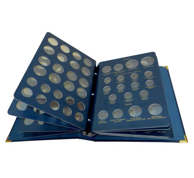 Альбом серии «КоллекционерЪ» — для юбилейных монет стран СНГ и Прибалтики (Артикул: A1-0237)