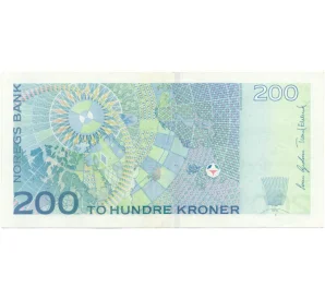 200 крон 2009 года Норвегия