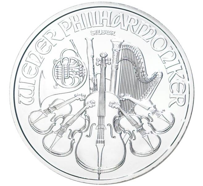 Монета 1.50 евро 2021 года Австрия «Венская филармония» (Артикул M2-55500)