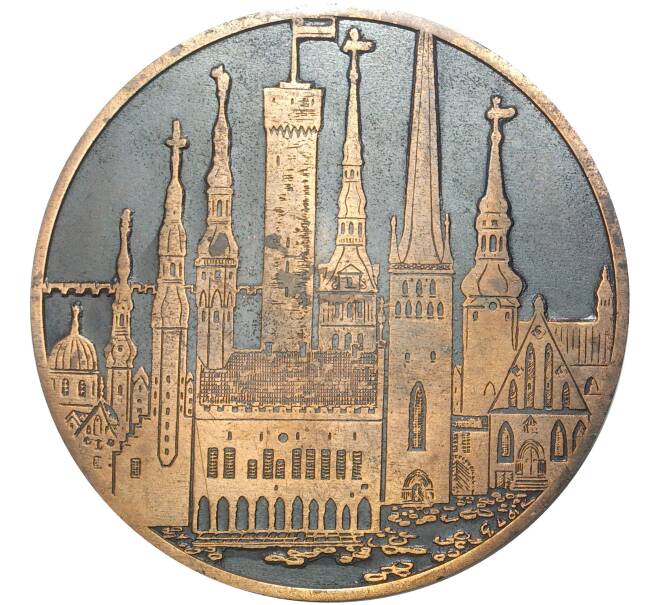 Настольная медаль 1970 года «Таллин 1154»