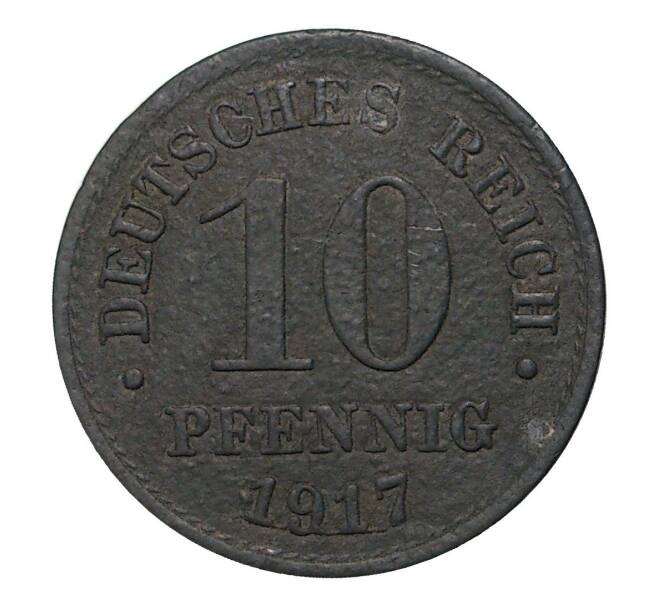 Монета 10 пфеннигов 1917 года (Артикул: M2-1858) — Фото №1
