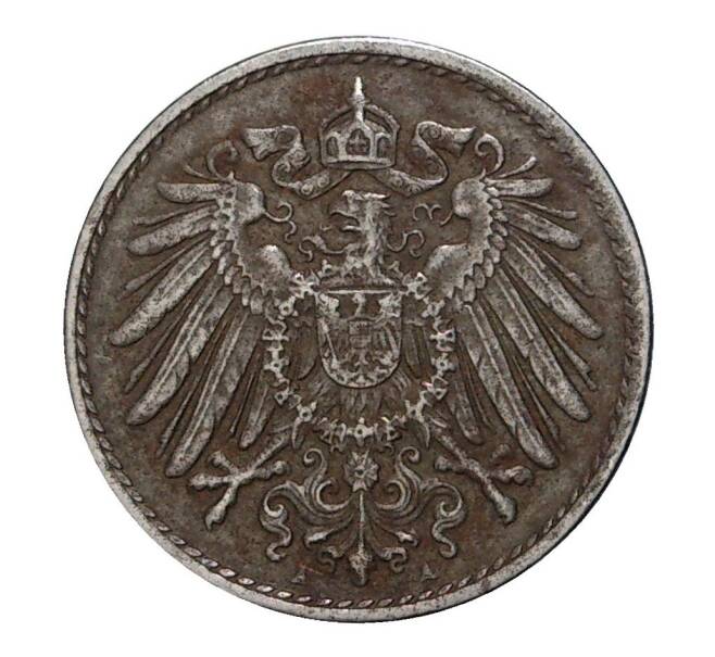 Монета 5 пфеннигов 1918 года А (Артикул M2-1866)